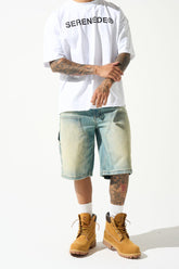 SERENEDE - ''CITRUS" Denim Shorts